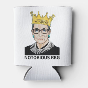 RBG BLACK - Ruth Bader Ginsburg Dosenkühler