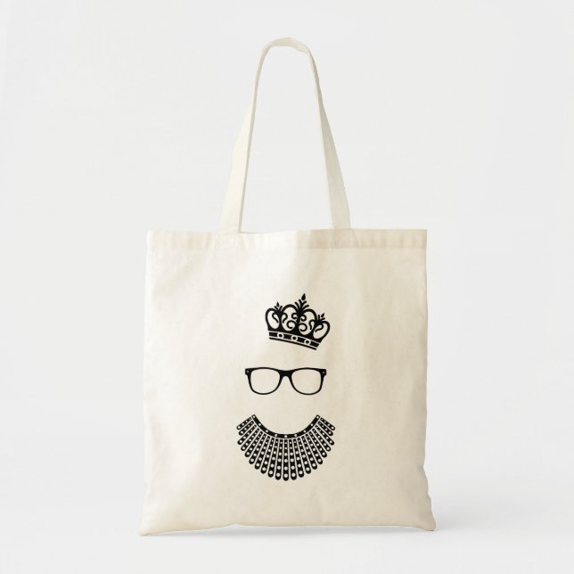 RBG Candle, Ruth Bader Ginsburg Gift, RIP RBG Tragetasche (Vorne)