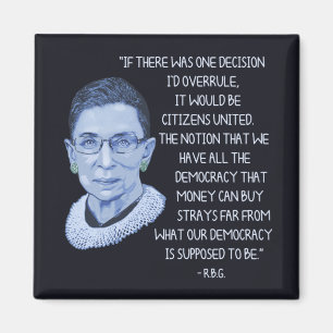 RBG Citizens United Magnet