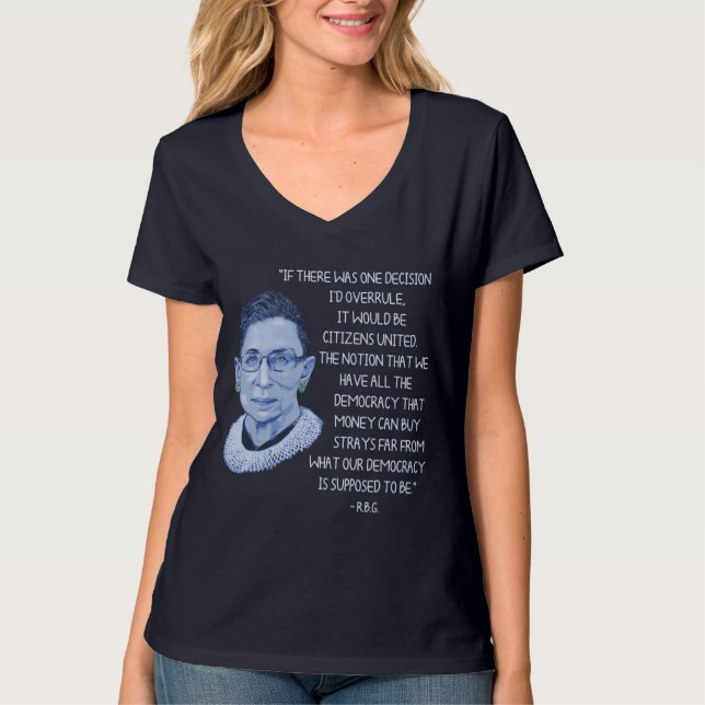 RBG Citizens United T-Shirt (Vorderseite)