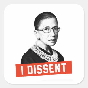 RBG: I DIent Quadratischer Aufkleber