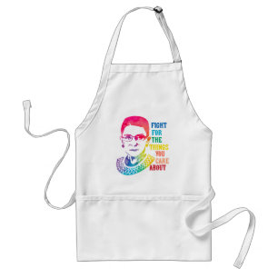 RBG kämpft für die Dinge, die Ihnen am Herzen lieg Schürze
