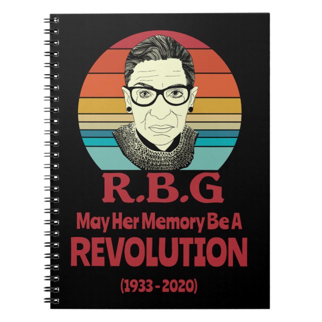RBG - Kann ihr Gedächtnis eine Revolution sein? Notizblock (Vorderseite)