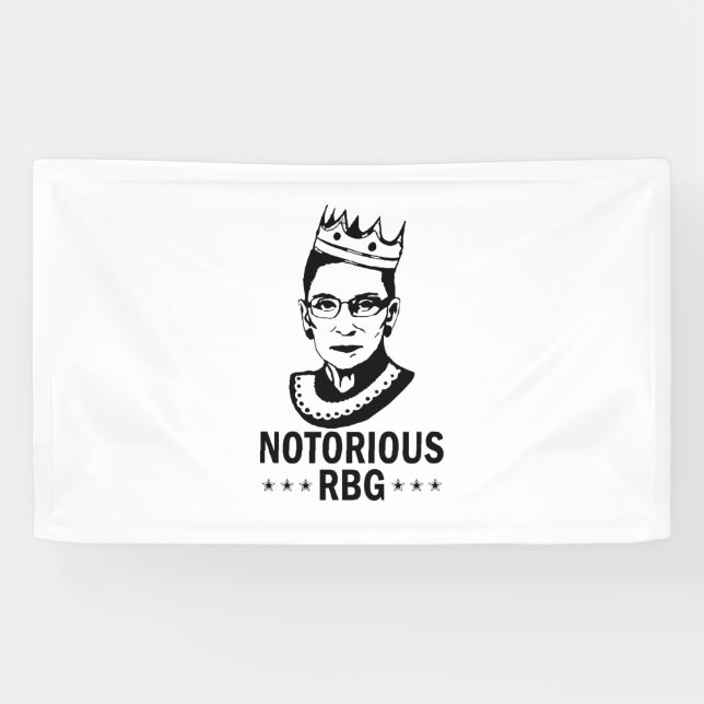 Rbg Quotes, Ruth Bader Ginsburg, The Notoring RBG Banner (Horizontal)
