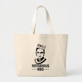 Rbg Quotes, Ruth Bader Ginsburg, The Notorious RBG Jumbo Stoffbeutel
