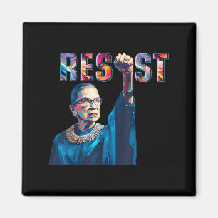 Rbg Resist Feminist Funny Zitat Magnet