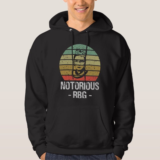 RBG - RGB Shirt, Ruth Bader Ginsburg Hoodie (Vorderseite)