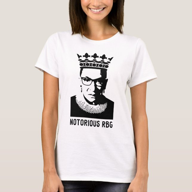 RBG - Ruth Bader Ginsberg T-Shirt (Vorderseite)