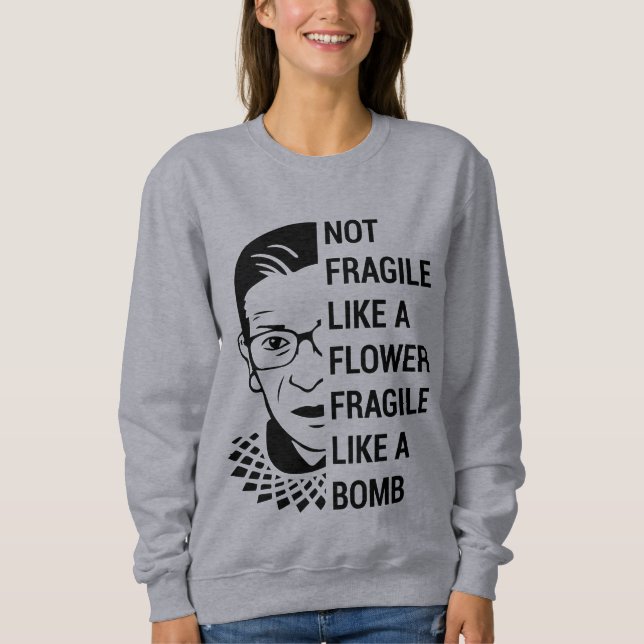 RBG, Ruth Bader Ginsburg, Feminist der RBG Sweatshirt (Vorderseite)