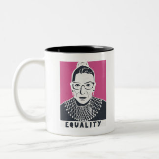 RBG Will Gleichberechtigung Zweifarbige Tasse