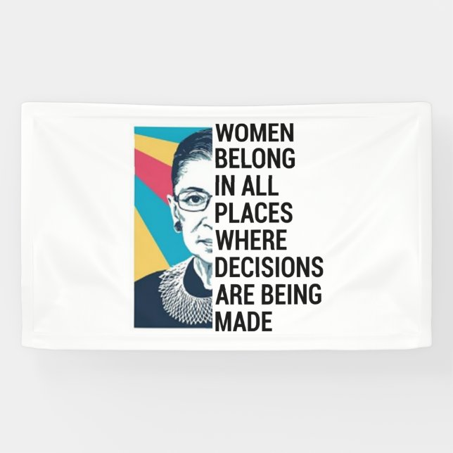 Rbg Zitate, Ruth Bader Ginsburg Zitat Banner (Horizontal)