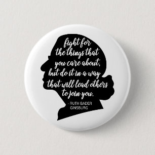 RBG zitiert, Ginsburg zitiert, Ruth Bader Ginsburg Button