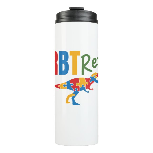 RBT Rex Registrierter Verhaltenstechniker ABA Thermosbecher (Vorderseite)