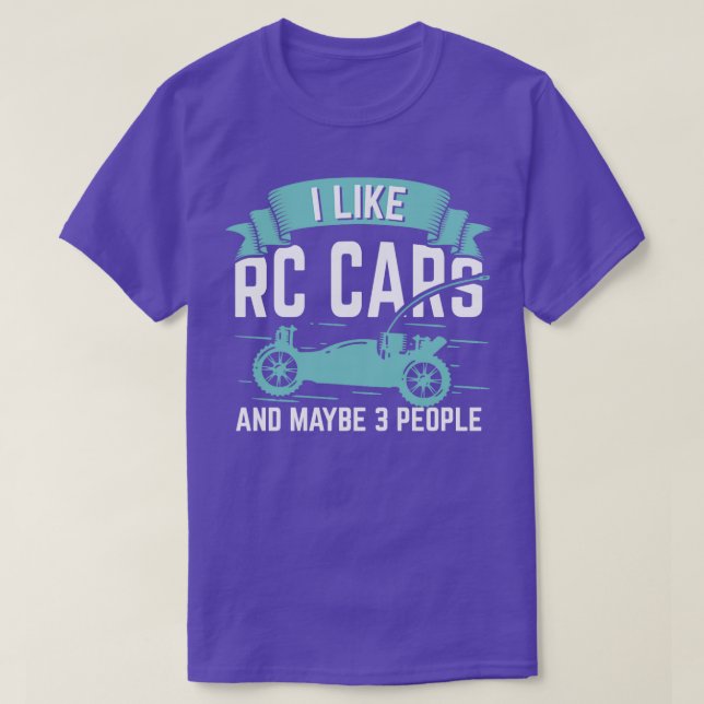RC Car Remote Radio Kontrolle Controlled Model Gif T-Shirt (Design vorne)
