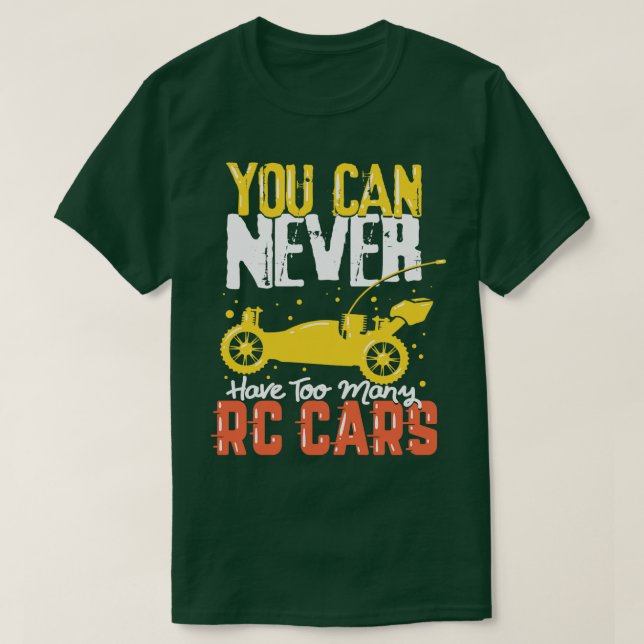 RC Car Remote Radio Kontrolle Controlled Model Gif T-Shirt (Design vorne)