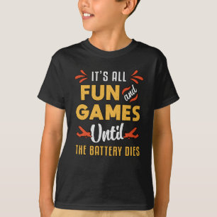 RC Flugzeug Es ist Spaß und Spiele Pilot Funny RC  T-Shirt
