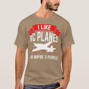 RC-Flugzeug-Fernbedienung Funkfernsteuerung Gesche T-Shirt