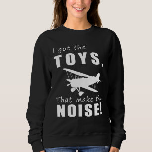 rc-Flugzeug got ich die Spielzeuge, die das Rausch Sweatshirt
