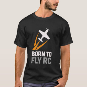 RC-Flugzeug Hubschrauber Pilot Fernbedienung Flieg T-Shirt