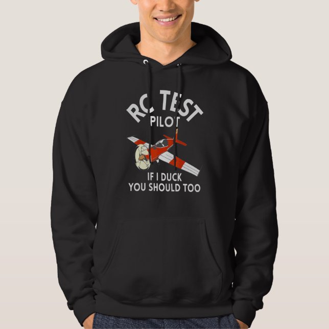 RC Flugzeug Muster Luftfahrzeug-Luftfahrzeug Hoodie (Vorderseite)