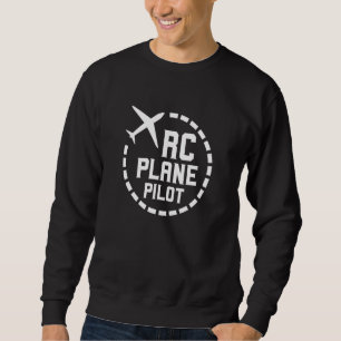 Rc-Flugzeug-Pilot Ferngesteuertes Fliegenfunkgerät Sweatshirt