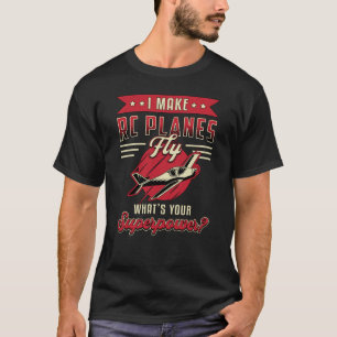 RC Flugzeug Pilot Luftfahrzeug Luftfahrzeug Funny  T-Shirt