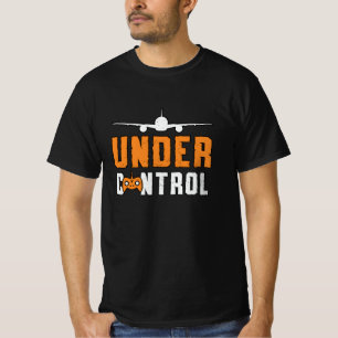 RC-Flugzeug unter Kontrolle Luftfahrzeug Pilot RC- T-Shirt