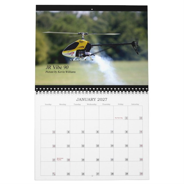 RC Heli Kalender (Jan 2027)