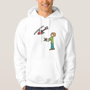 RC-Hubschrauber-Fliegen Hoodie