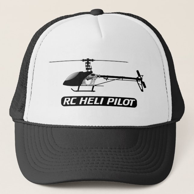 RC Hubschrauber-Pilot Truckerkappe (Vorderseite)