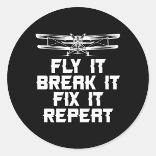 RC Model Flugzeuge Rc Pl. für Flugzeug mit Funkste Runder Aufkleber