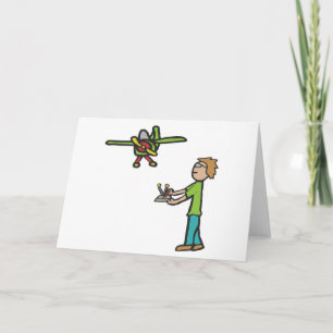 RC Modellflugzeug Flug Karte