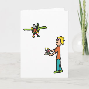 RC Modellflugzeug Flug Karte