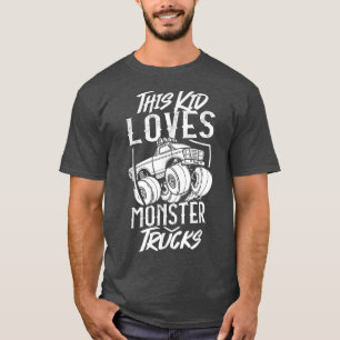 Rc Monster Lkw Fernverkehrswagen Kontrolle Auto237 T-Shirt