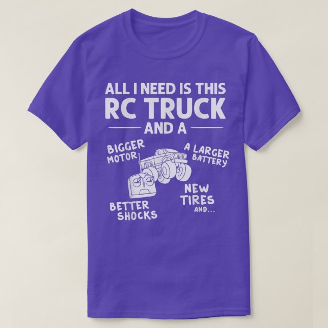 Rc Monster Truck Car Remote Control 2364 T-Shirt (Design vorne)