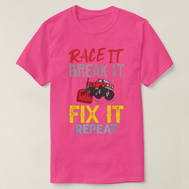 Rc Monster Truck Car Remote Kontrolle 2366 T-Shirt (Design vorne)