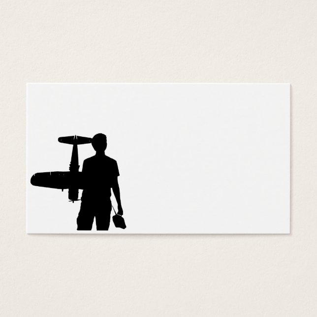 RC Plane et Guy Silhouette (Devant)