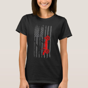 RC Racing American Flag Radio Kontrolle RC Car T-Shirt