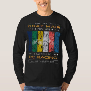 RC-Rennsport-Enthusiast-T-Shirt - Graue Haare, Spe T-Shirt