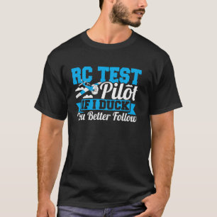 RC-Testpilot Remote-Kontrolle RC-Flugzeug T-Shirt