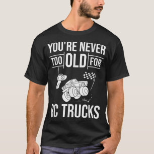 Rc Truck Monster Fernautobahn Kontrolle2373 T-Shirt