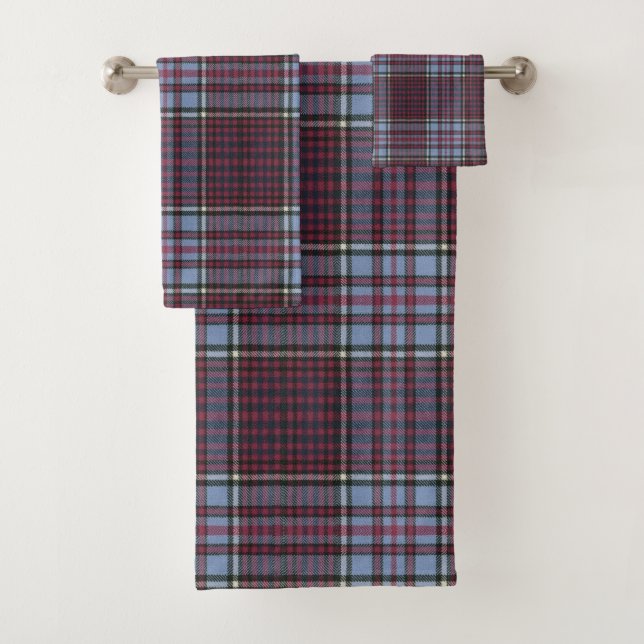 RCAF Modernes Original Tartan Badhandtuch Set (Insitu)