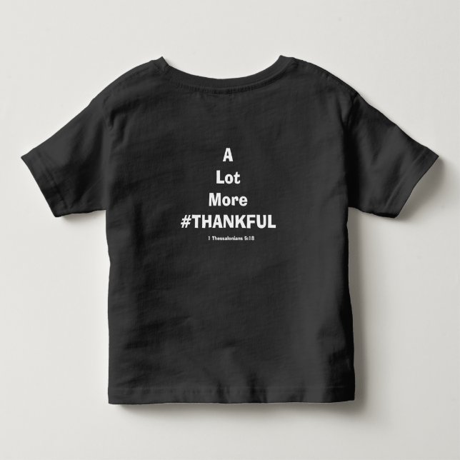 RCCG #Thankous T - Shirt Toodlers (Rückseite)