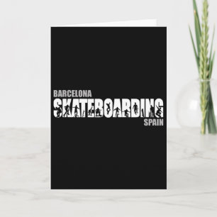 Rcelona Skateboarder Urne Skateboarding 1 Karte