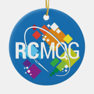 RCMQG Logo-Ornament Keramik Ornament