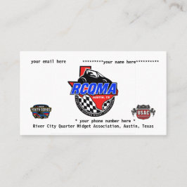 RCQMA Member card Visitenkarte