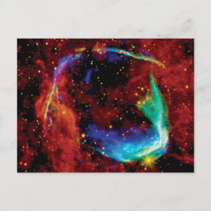 RCW 86 Supernova Remnant - NASA Hubble Space Foto Postkarte