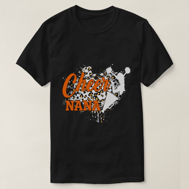 Rd Cheer Nana auf Cheetah Shirt, Sport Shirt (Design vorne)