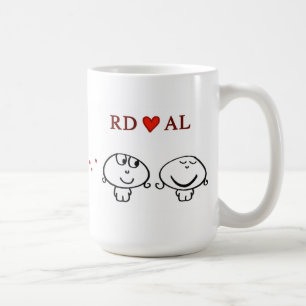 "Rd-Herz AL " Kaffeetasse