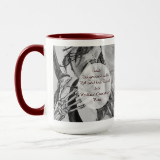 RD Patient Voice Gedicht größere farbige Tasse